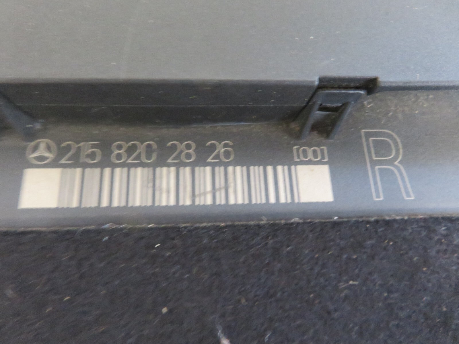 MERCEDES BENZ CL CLASS W215 OS DRIVER SEAT MODULE 2158202826 00-06 MIX1715-2