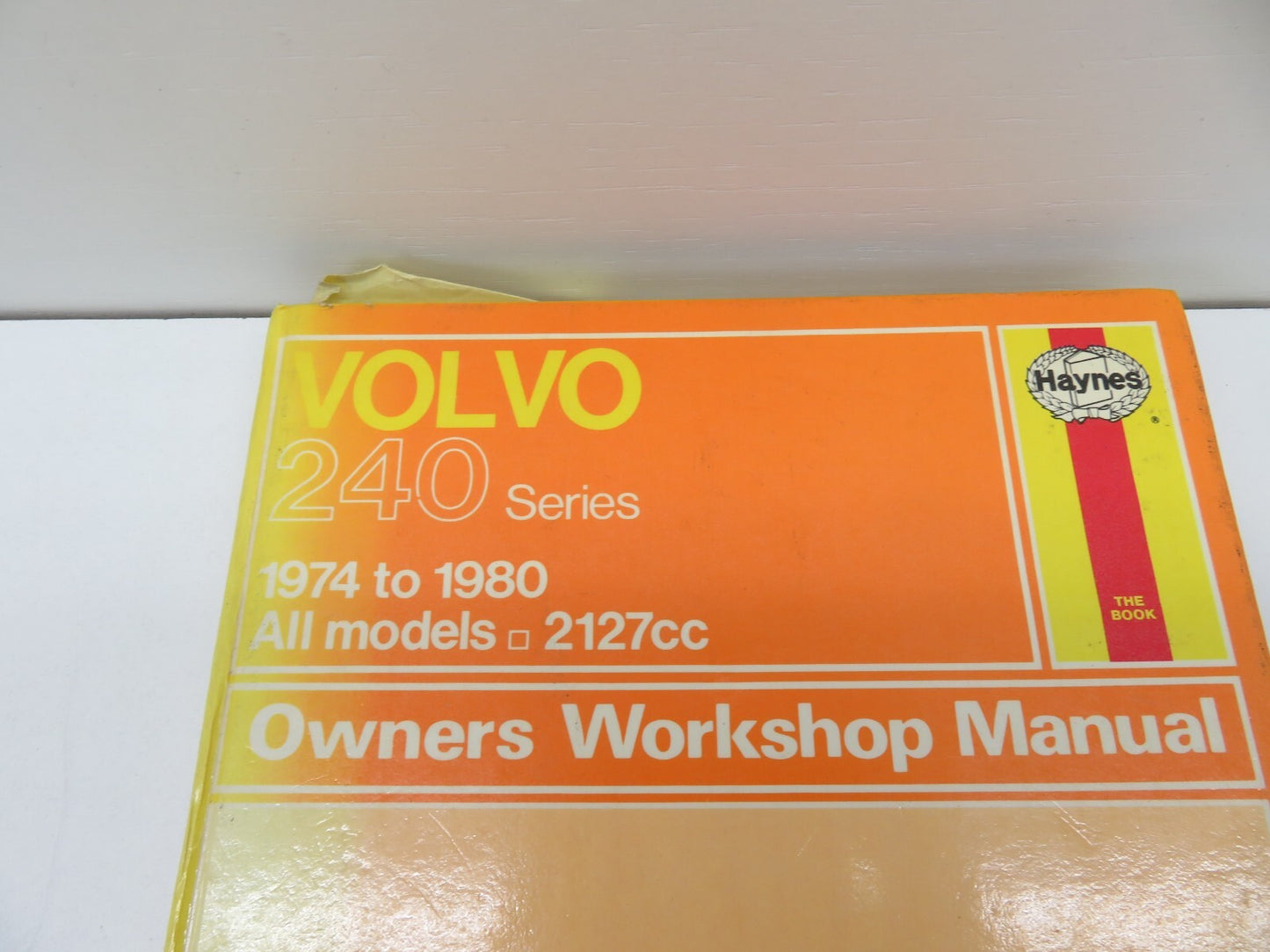 VOLVO 240 HAYNES OWNERS WORKSHOP MANUAL 1974-1980