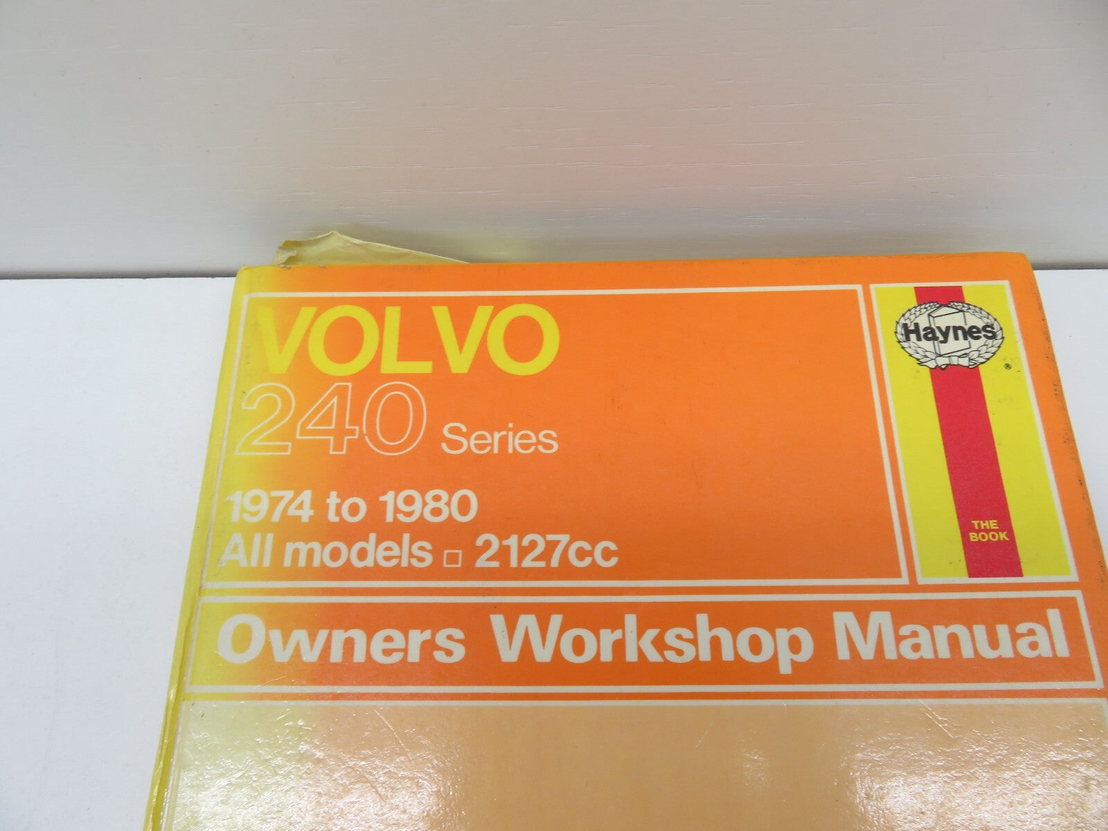 VOLVO 240 HAYNES OWNERS WORKSHOP MANUAL 1974-1980