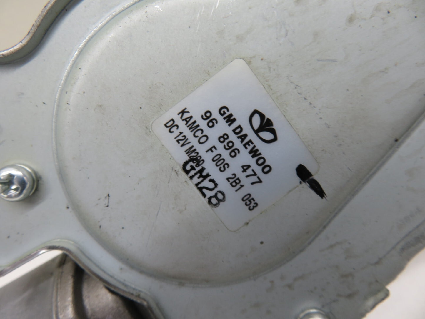 CHEVROLET MATIZ REAR WIPER MOTOR 964896477 2005-2010 1424-5