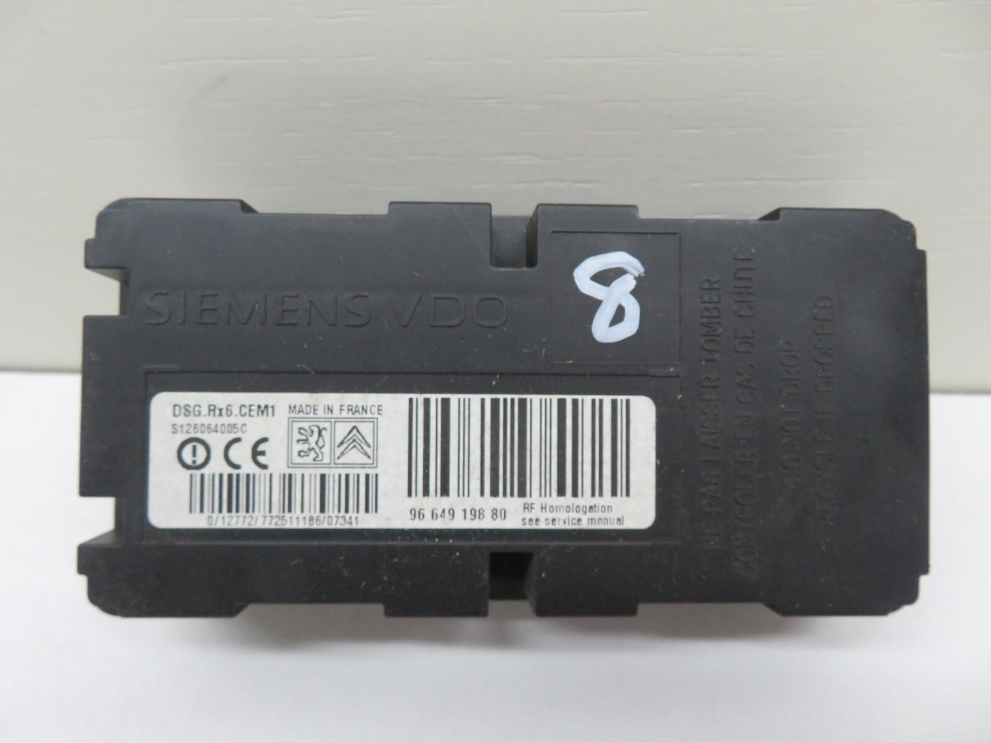 CITROEN C5 X7 TYRE PRESSURE MODULE 9664919880 2008-2015 1528-8