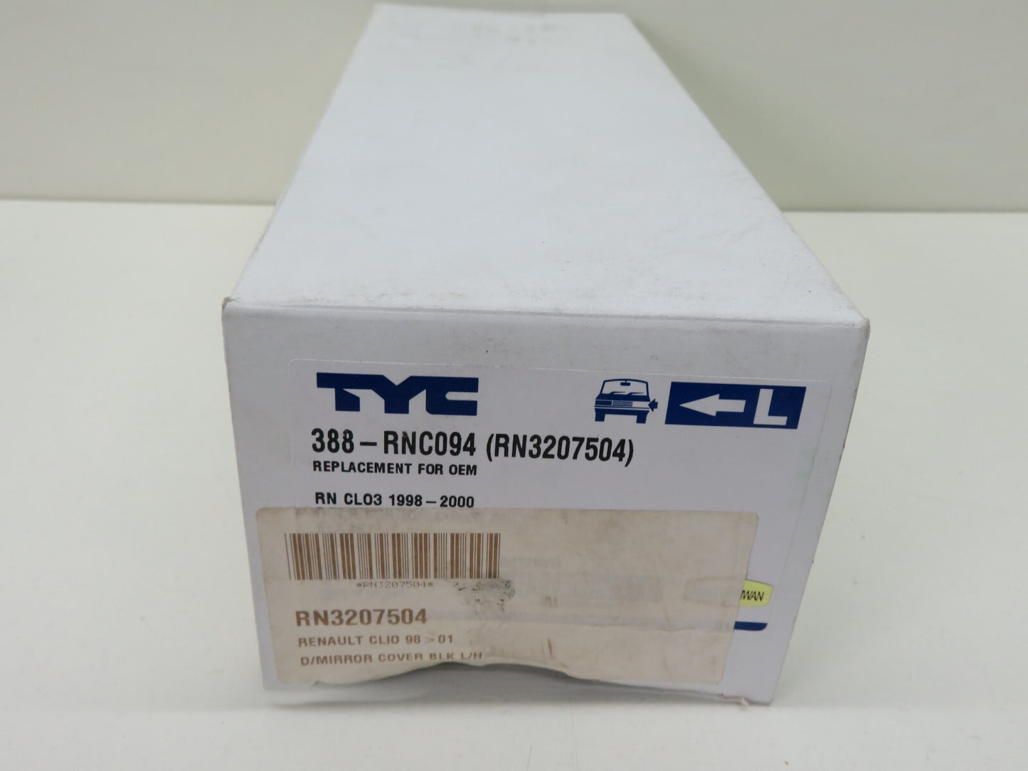 NS PASSENGER DOOR WING MIRROR COVER FOR RENAULT CLIO 1998-2000 RN3207504