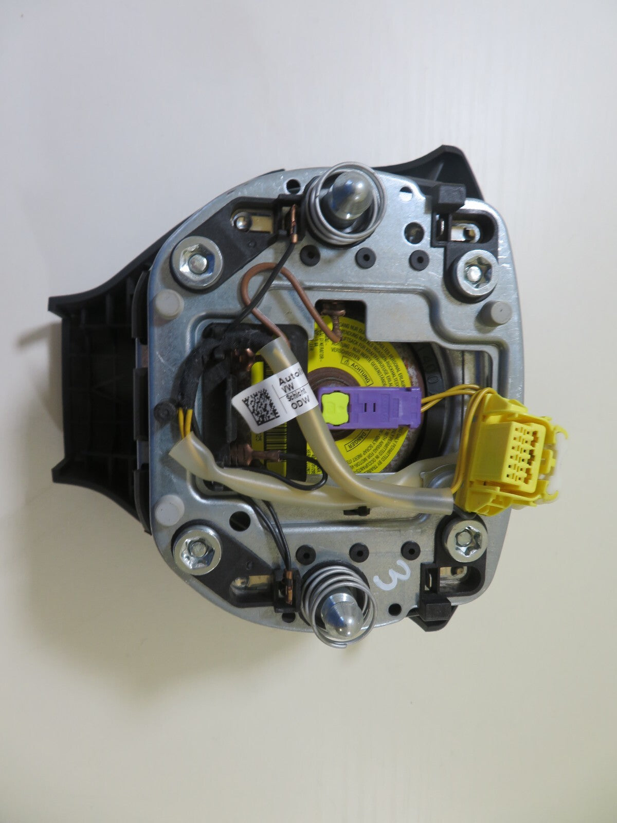 VOLKSWAGEN VW TOURAN STEERING WHEEL AIR BAG 5N0880201A 2003-09 1019-3