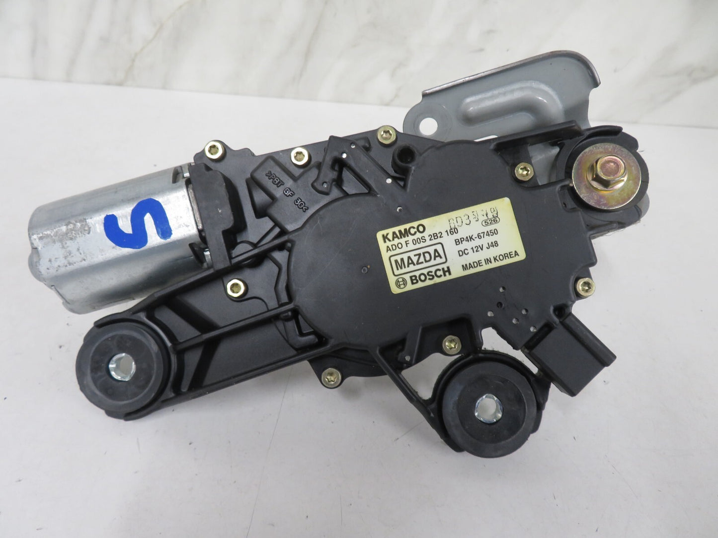 MAZDA 3 REAR WIPER MOTOR BP4K-67450 2004-2009 MIX1511-5