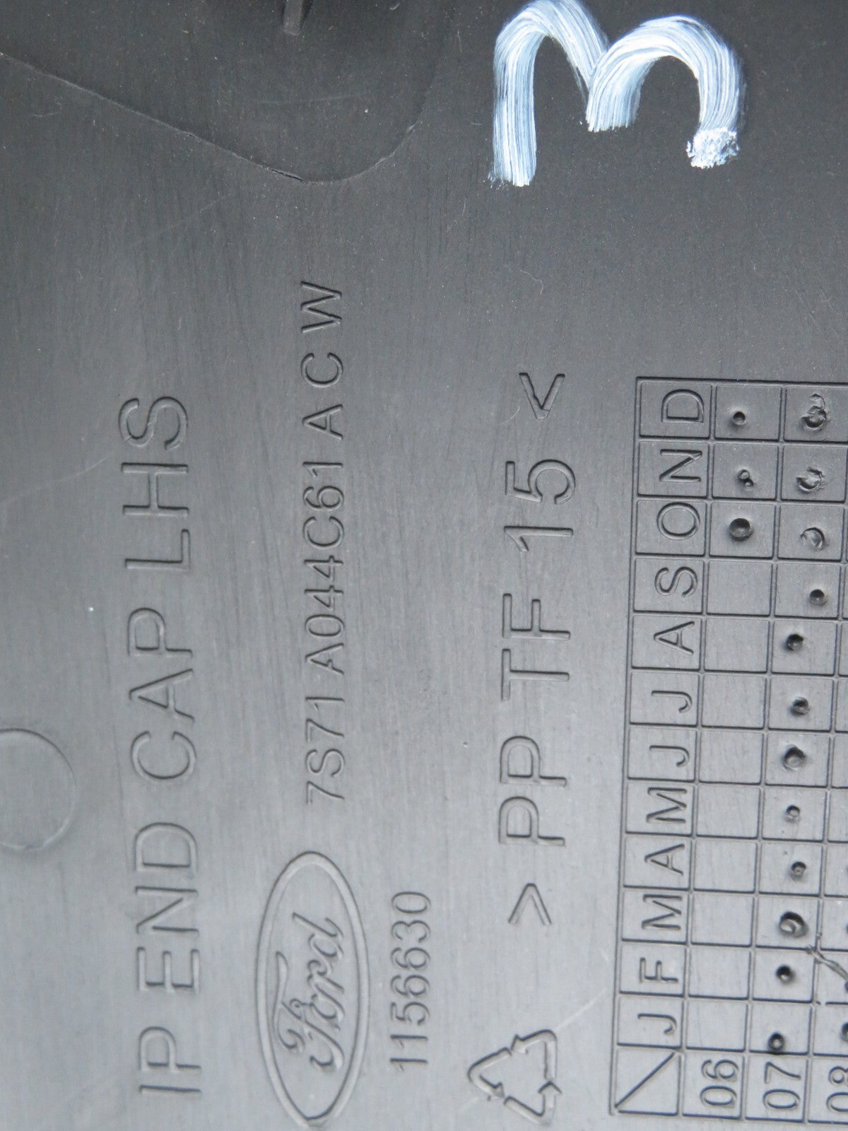 FORD MONDEO MK4 NS PASSENGER DASHBOARD END TRIM  2007-2011 A1034-3 SA