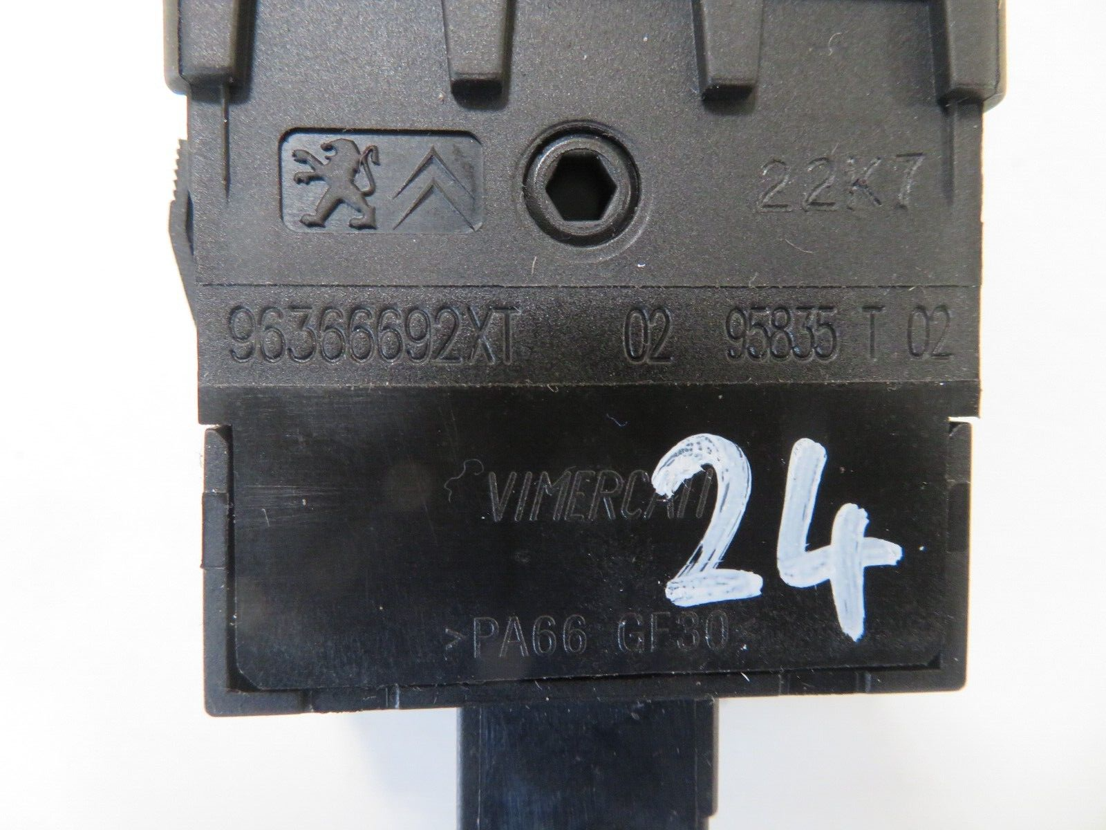 PEUGEOT 308 HEADLIGHT LEVEL SWITCH 96366692XT 2007-2013 1349-24
