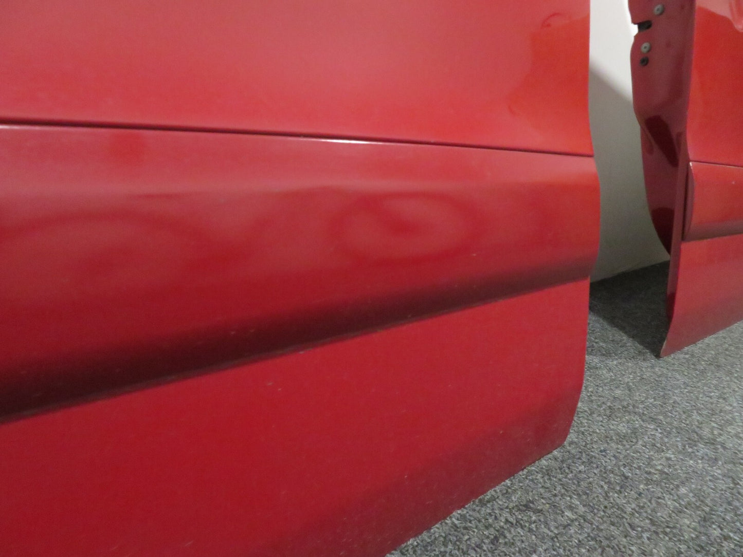 CITROEN BERLINGO OS DRIVER REAR SLIDING DOOR RED MULTISPACE 2008-2018