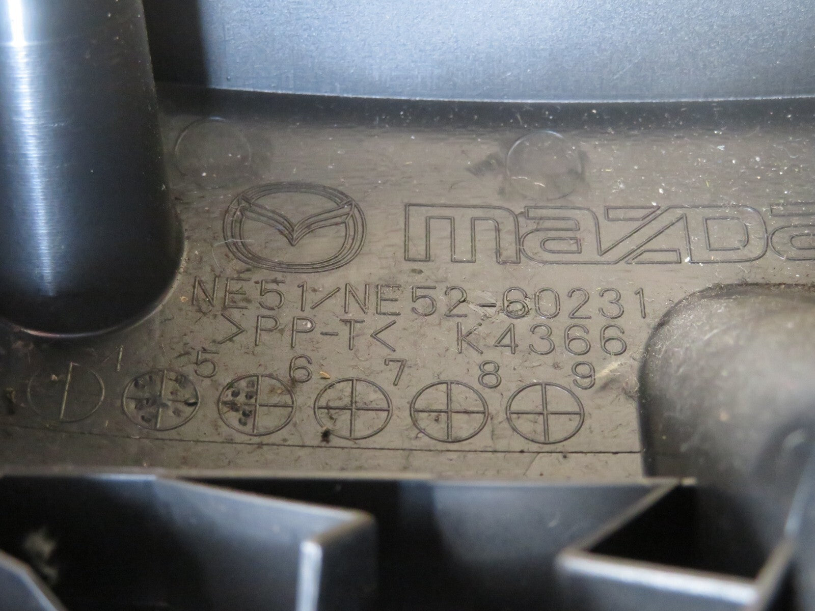 MAZDA MX5 MK3 STEERING COLUMN SURROUND TRIM 2005-2008 AMS1212