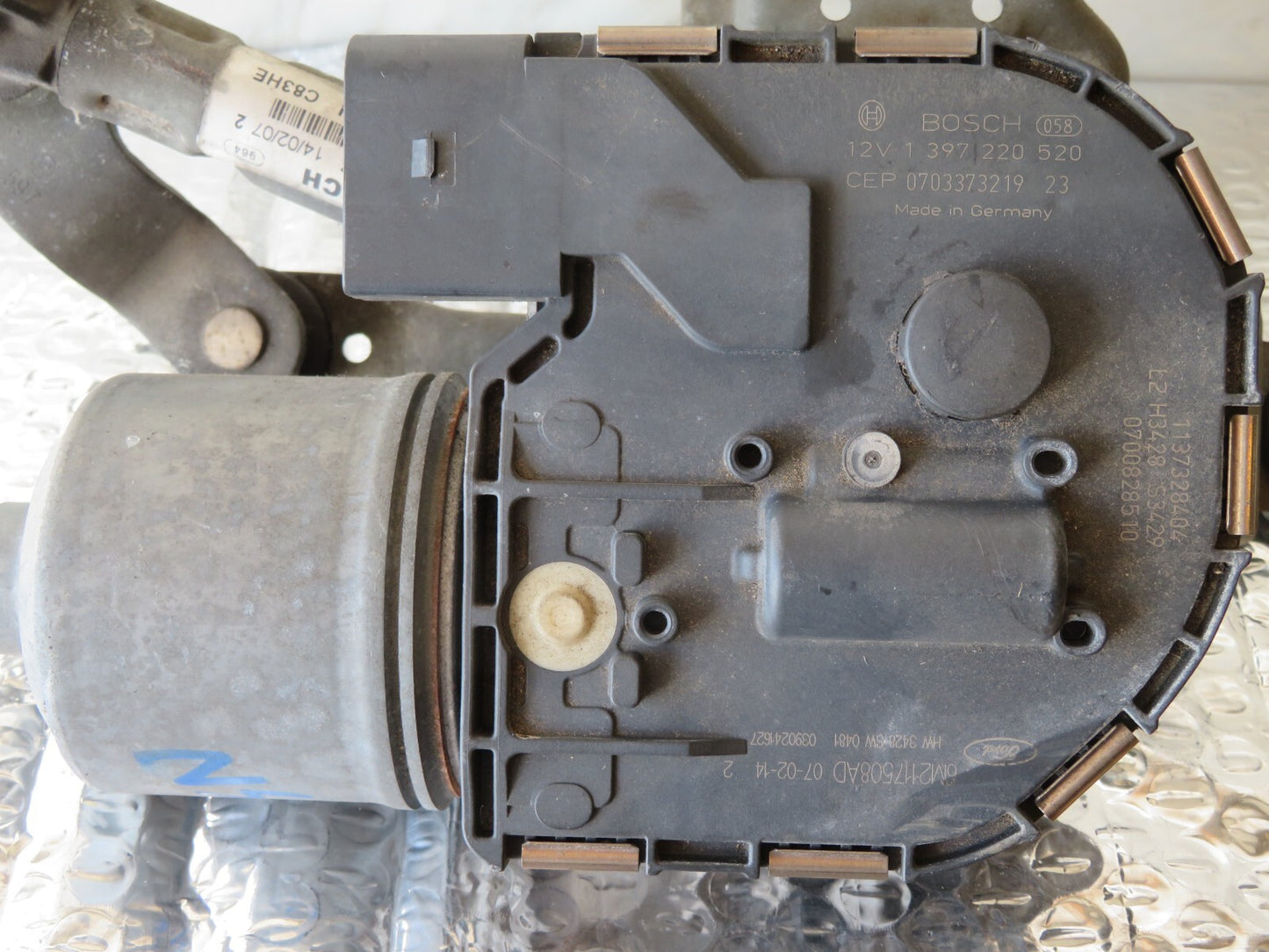 FORD GALAXY MK3 NSF WIPER MOTOR 6M2117508AD 2007-2010 AMS1502