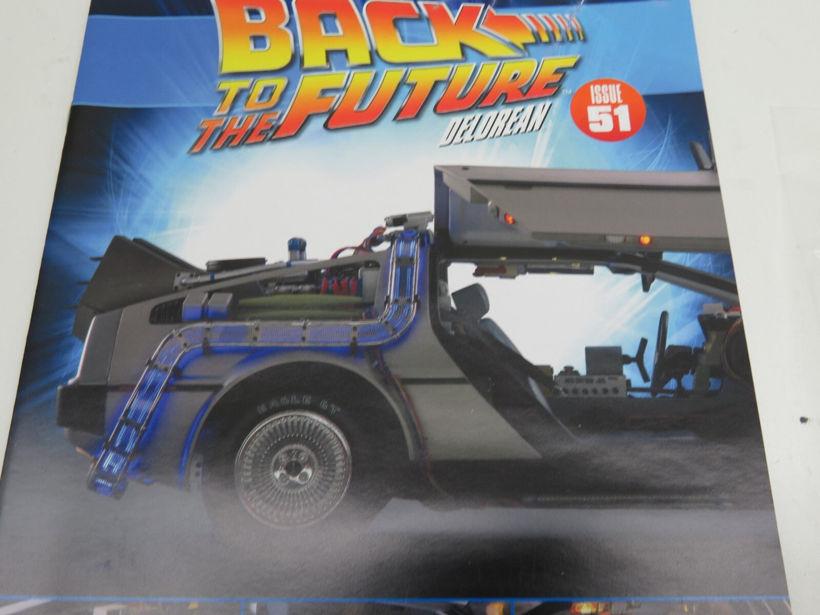 FANHOME DeAgostini Build Your Own DELOREAN BACK TO THE FUTURE ISSUE 51 REF17