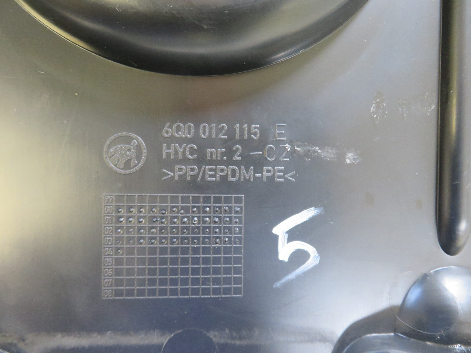 SKODA FABIA MK1 CAR JACK TOOL KIT STORAGE BOX 6Q0012115E 1999-2004 1752-5