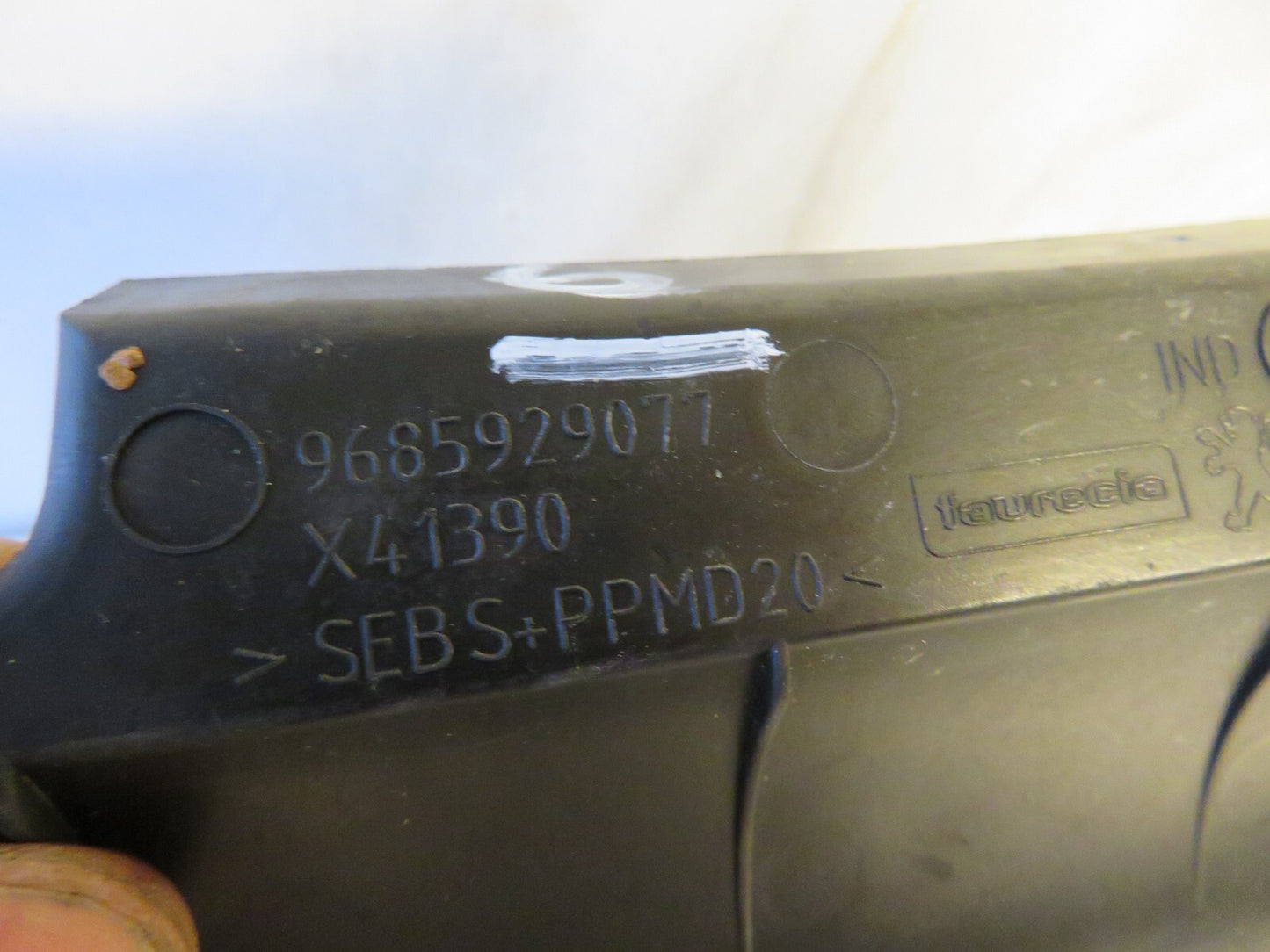 PEUGEOT 207CC RUBBER INSERT TRIM 9685929077 2007-2013 AMS1515-9