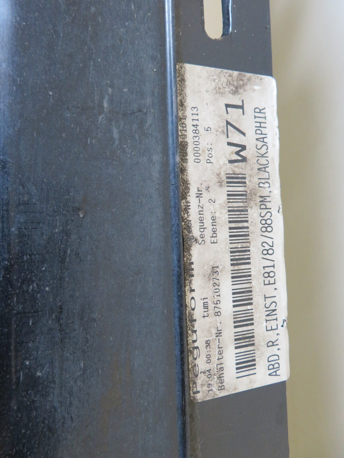 BMW 1 SERIES E82 E88 M SPORT SIDE SKIRTS PAIR BLACK 2005-2011 (SEE PHOTOS)