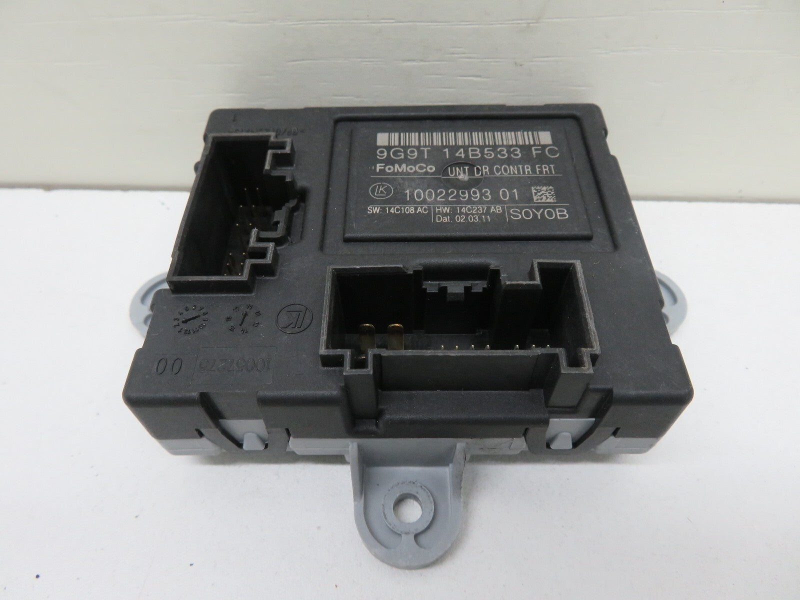 FORD MONDEO MK4 NSF FRONT DOOR CONTROL MODULE 9G9T-19B534FC 2007-2014 173624