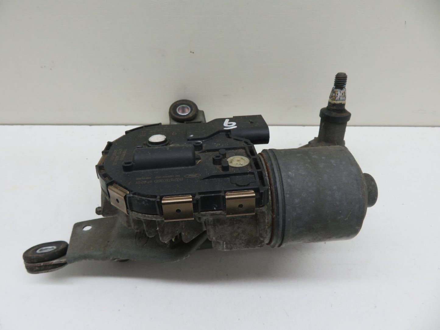 FORD SMAX OSF DRIVER FRONT WIPER MOTOR 6M21-17504-BH 2006-2014 #1437-6