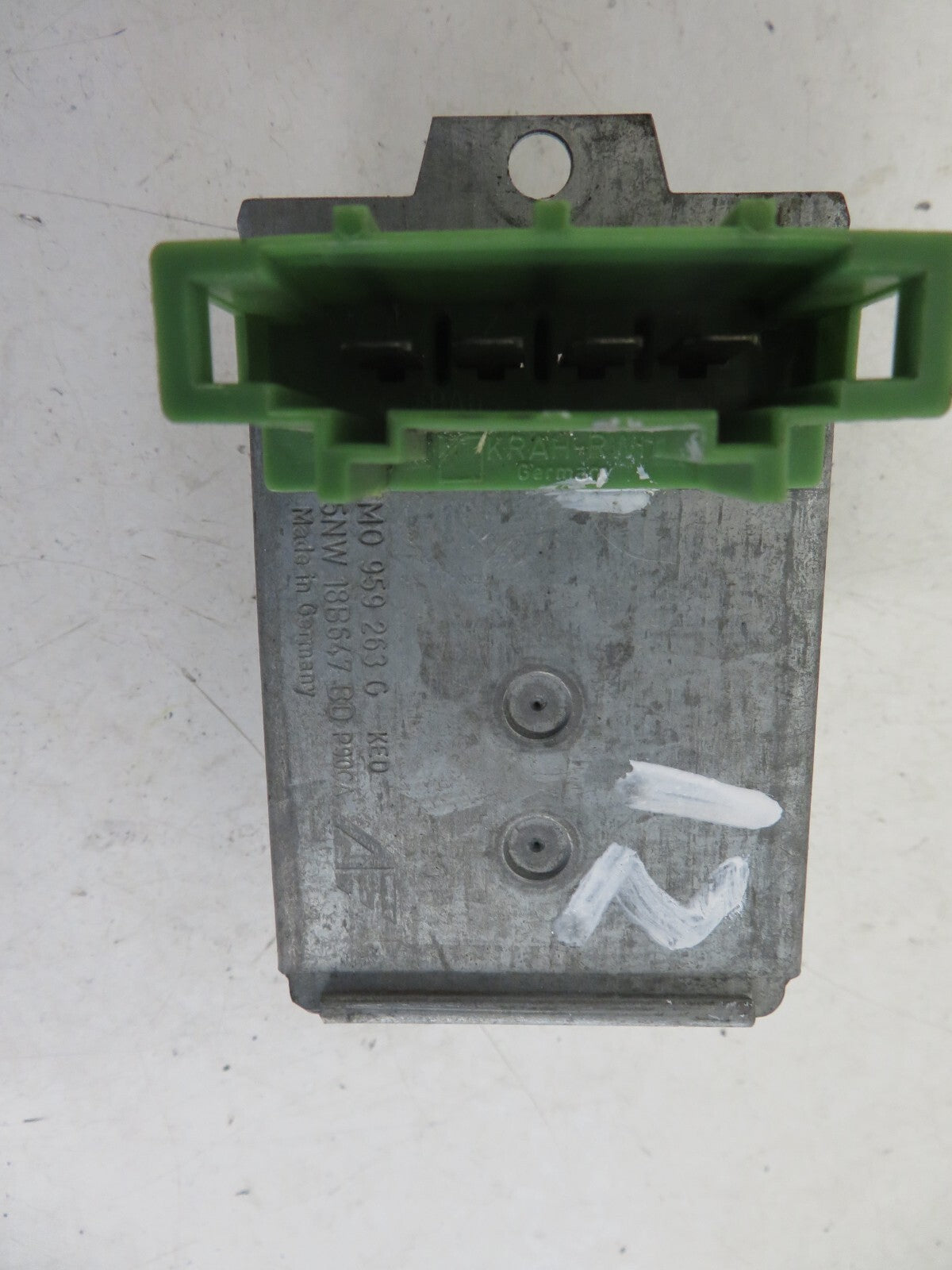 VOLKSWAGEN VW SHARAN HEATER BLOWER MOTOR RESISTOR 7M0959263G VWMIX1642-12