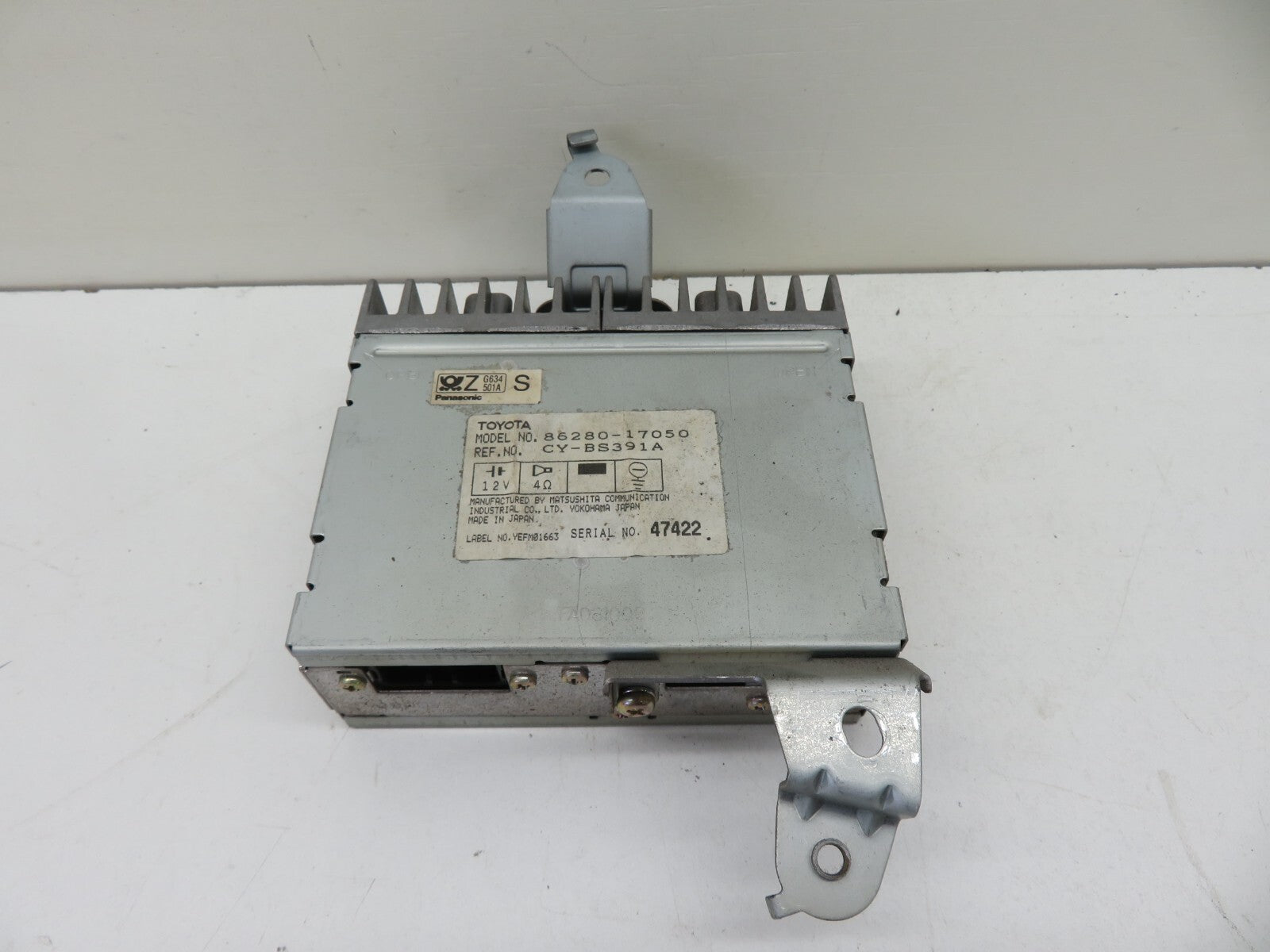 TOYOTA MR2 MK2 SW20 SUBWOOFER AMPLIFIER 86280-17050 1992-1995 0700