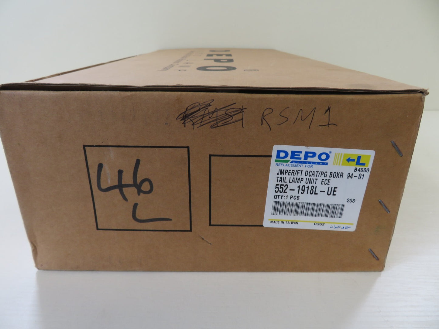 NS REAR TAIL LIGHT 552-1918-UE DEPO FOR CITROEN RELAY PARTNER 1996-2001 #RSM1