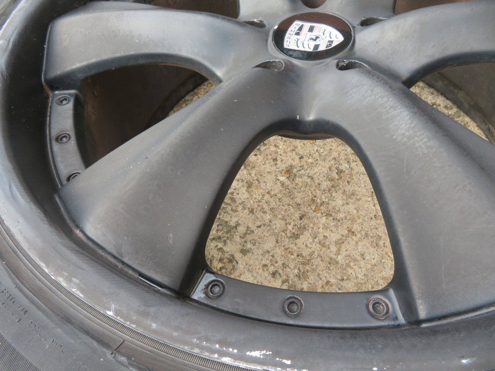 VEMIRI ARNAGE 22" ALLOY WHEELS WITH TYRES (SEE PHOTOS, NEED REFURB) 5 X 130 PCD