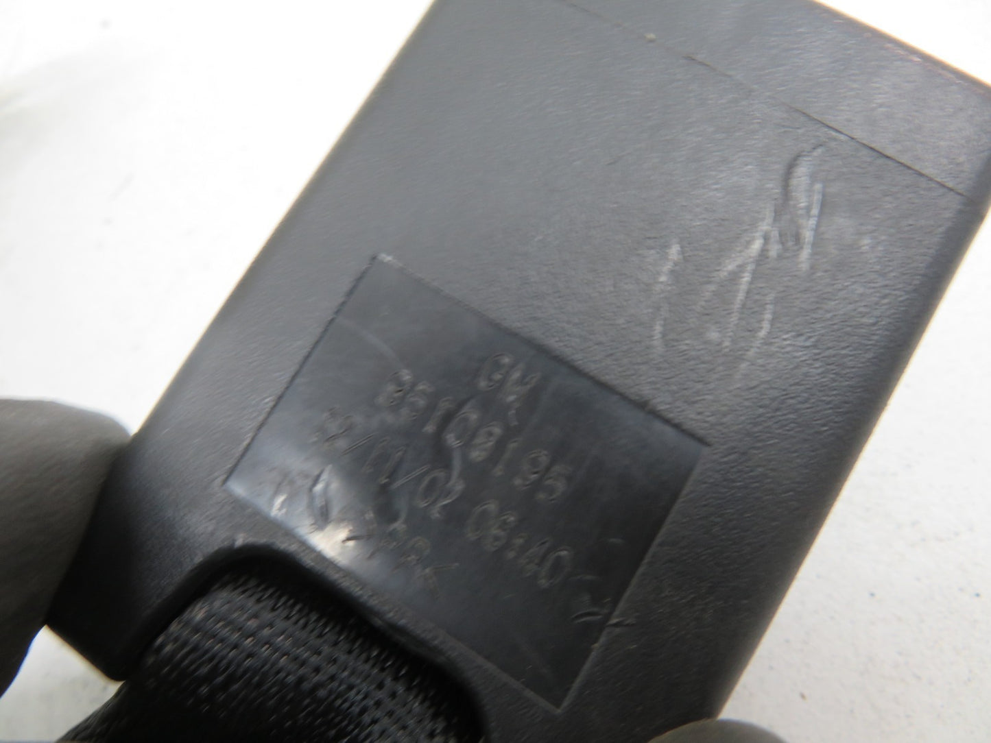 VAUXHALL MOKKA REAR LEFT SEAT BELT BUCKLE 95108195 2012-2016 1147-5