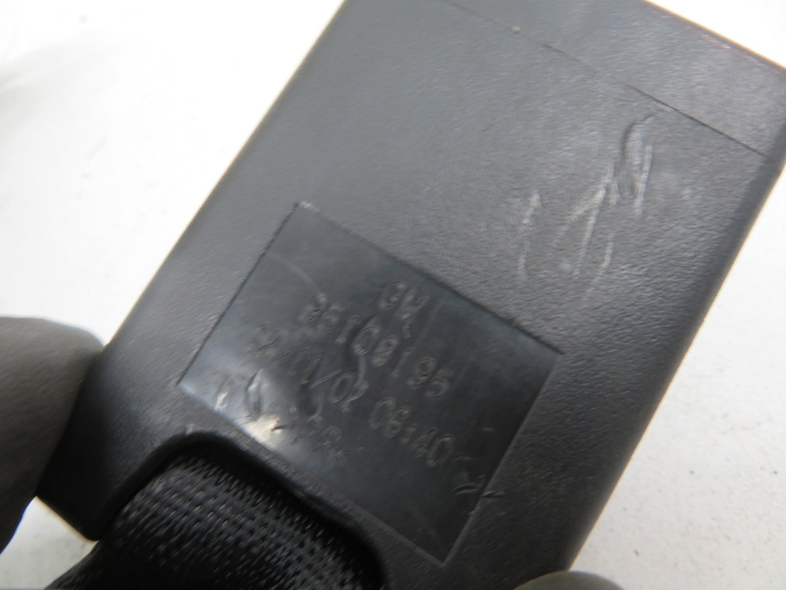 VAUXHALL MOKKA REAR LEFT SEAT BELT BUCKLE 95108195 2012-2016 1147-5