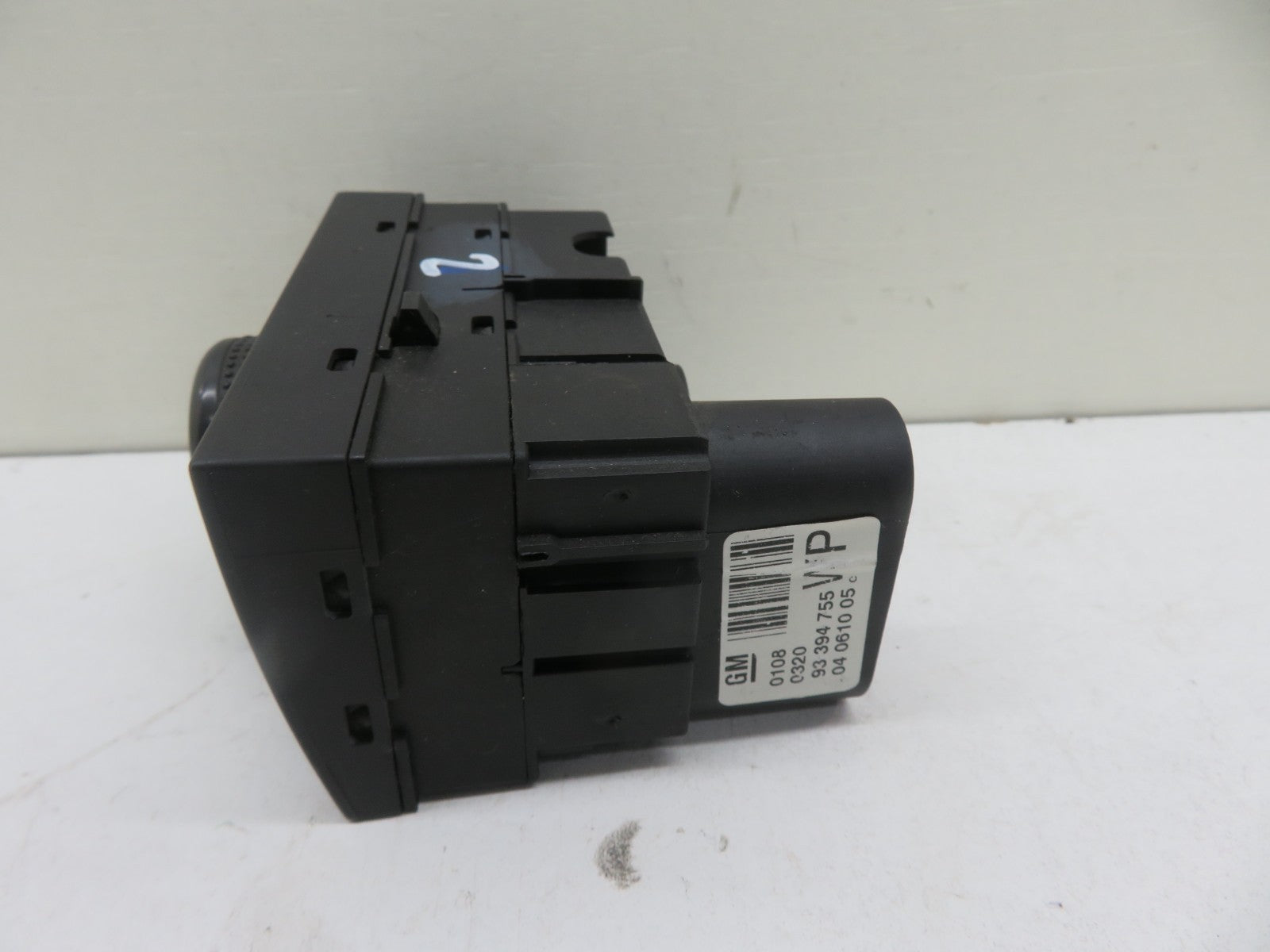 VAUXHALL MERIVA HEADLIGHT CONTROL SWITCHES 93394755 2003-2010 1511-2