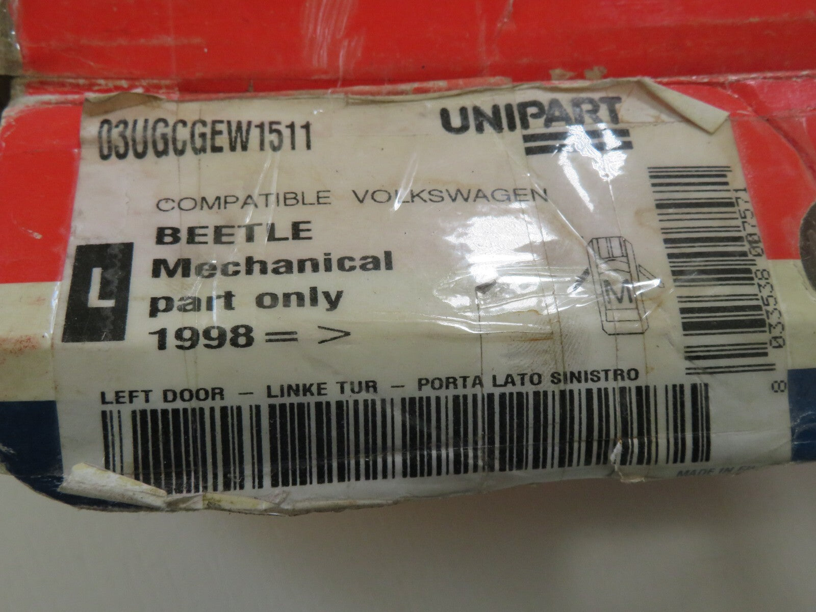  FRONT LEFT PASSENGER WINDOW REGULATOR FITS VOLKSWAGEN BEETLE 1998-2004 #RST