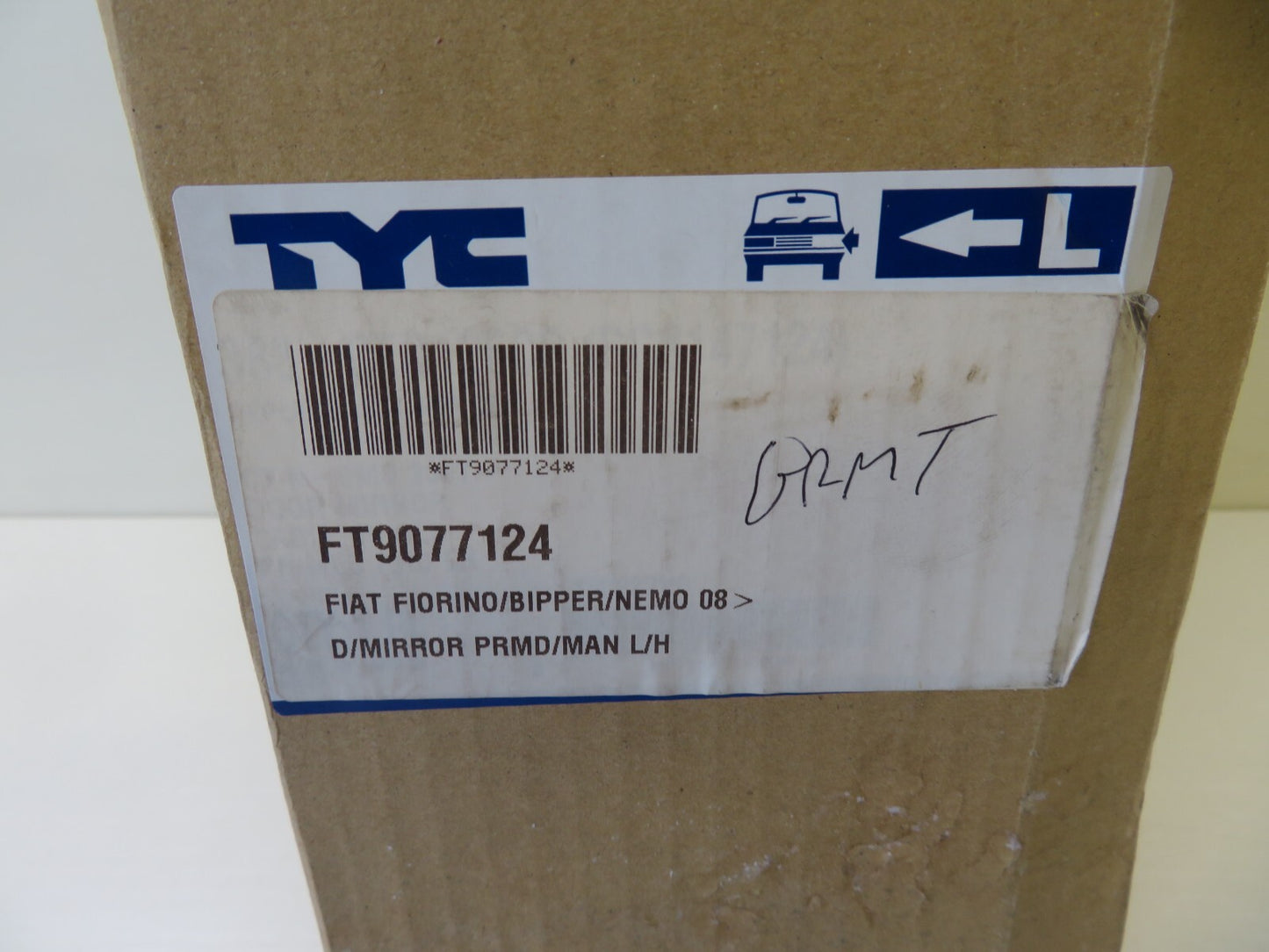 NS LH PASSENGER DOOR WING MIRROR FT9077124 FOR FIAT FIORINO BIPPER NEMO 07-14