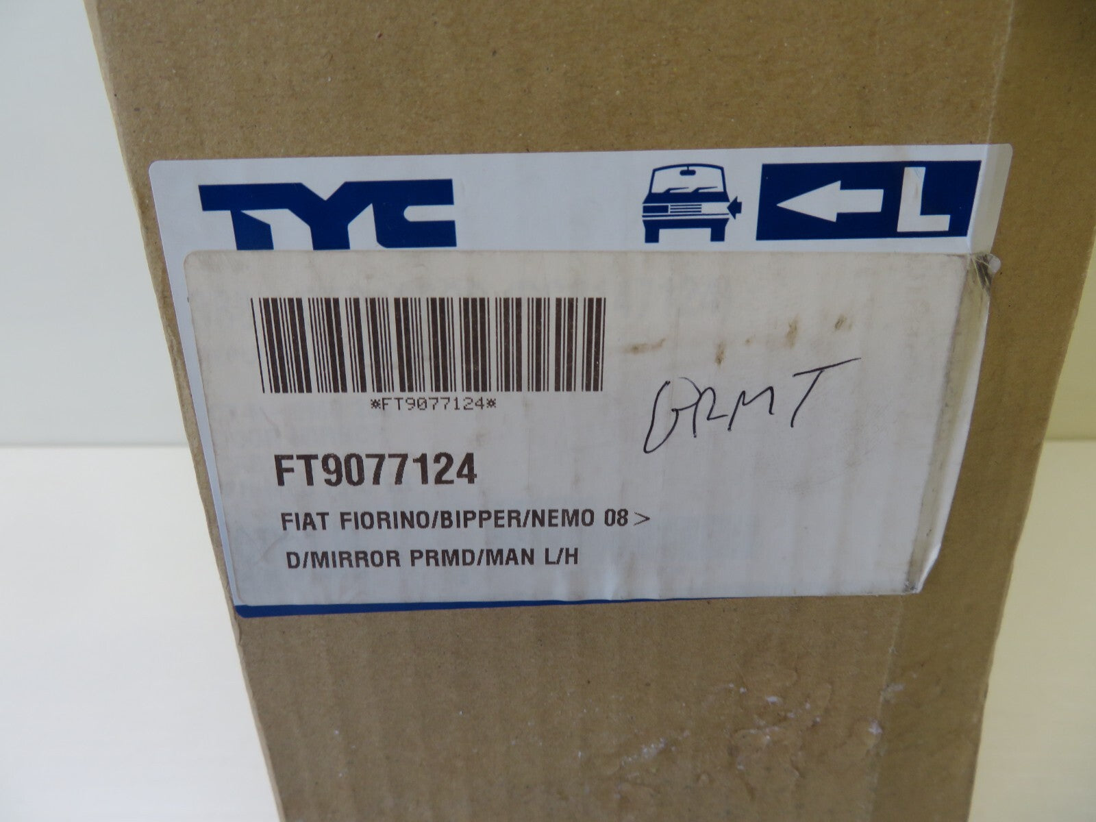 NS LH PASSENGER DOOR WING MIRROR FT9077124 FOR FIAT FIORINO BIPPER NEMO 07-14