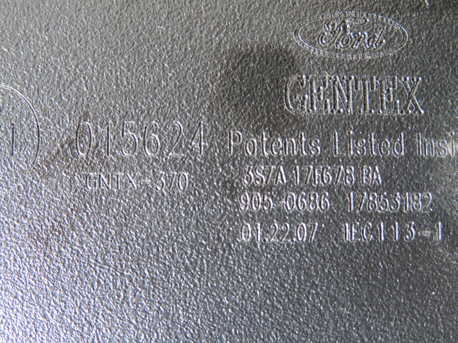 FORD GALAXY MK3 REAR VIEW MIRROR 2007-2010 AMS1632