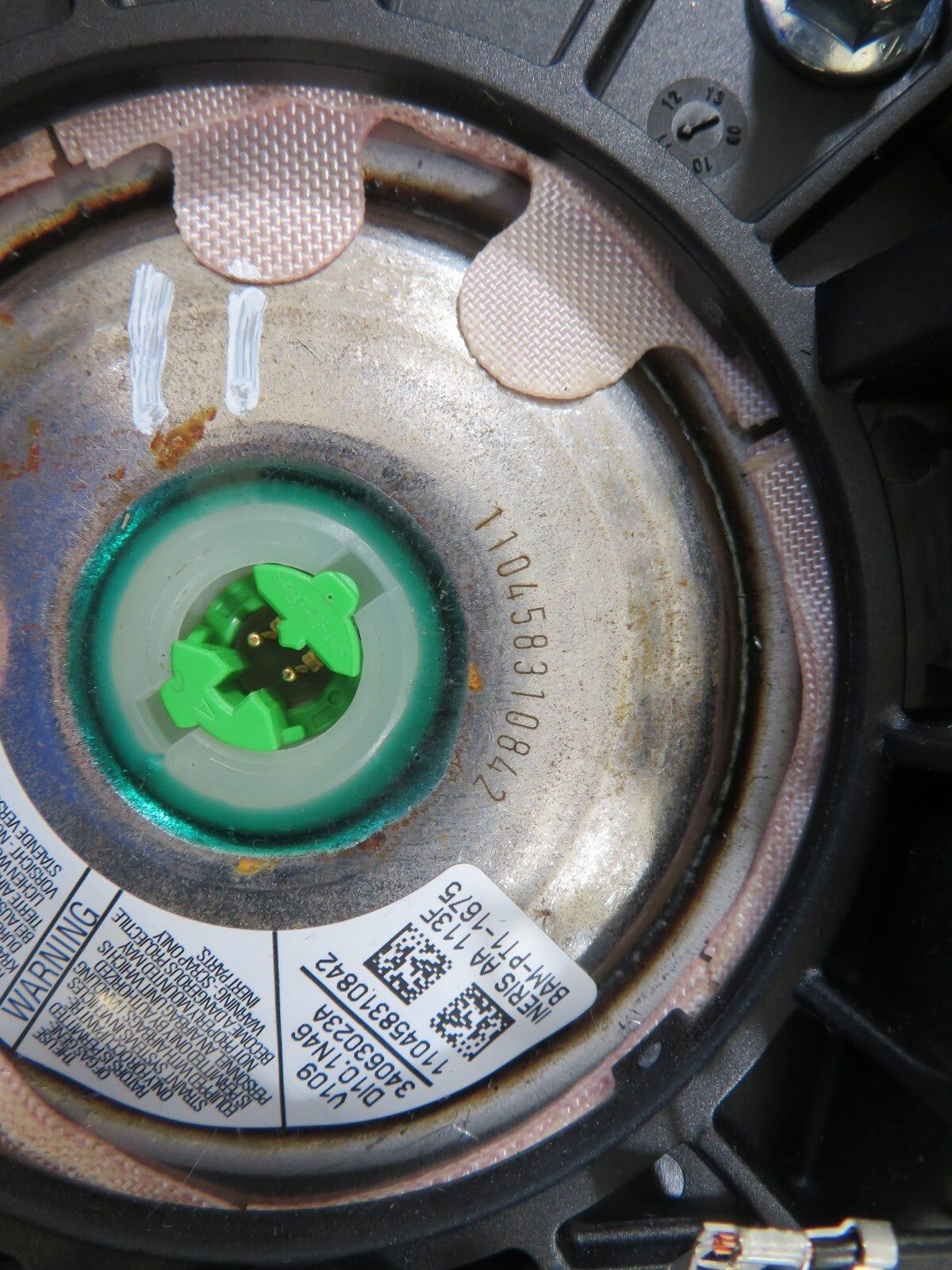 FORD C MAX STEERING WHEEL AIR BAG AM51-R042B85-BEW 2011-2015 1637-11