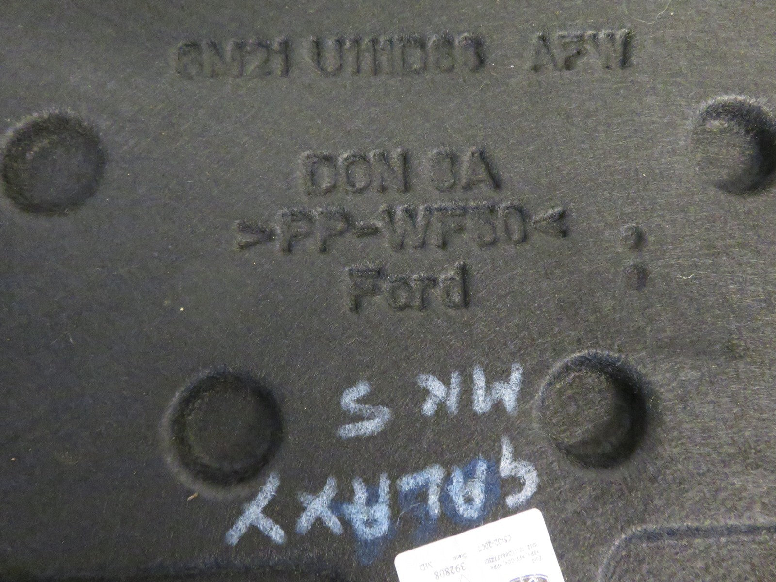 FORD GALAXY MK3 FOOTWELL FLOOR BOARD 2007-2010 AMS1536