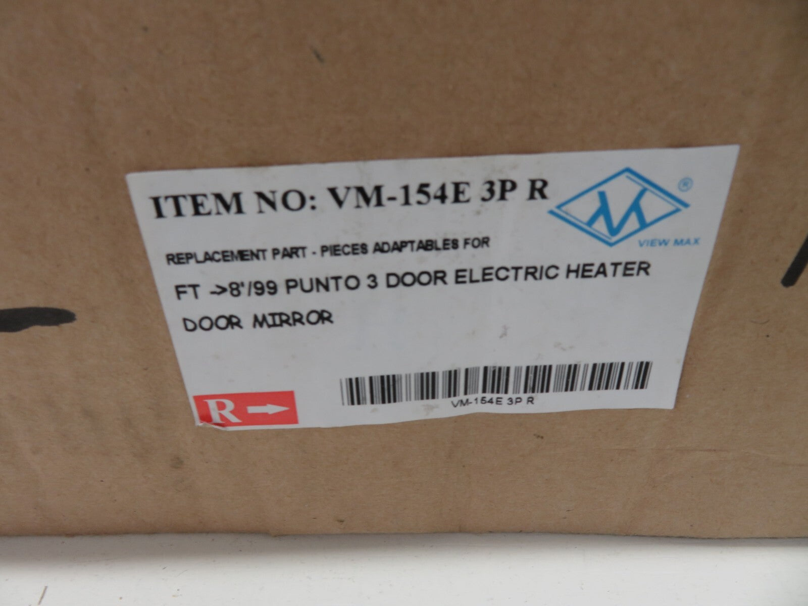 OS DRIVER DOOR WING MIRROR FOR FIAT PUNTO 1999-2005 #32R