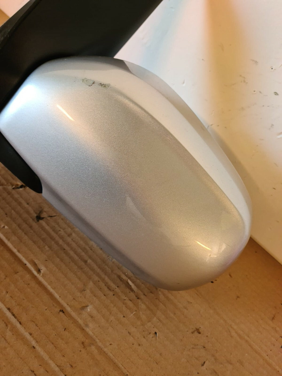 MAZDA MPV NS PASSENGER SIDE DOOR WING MIRROR IN SILVER 2004-2009 A51