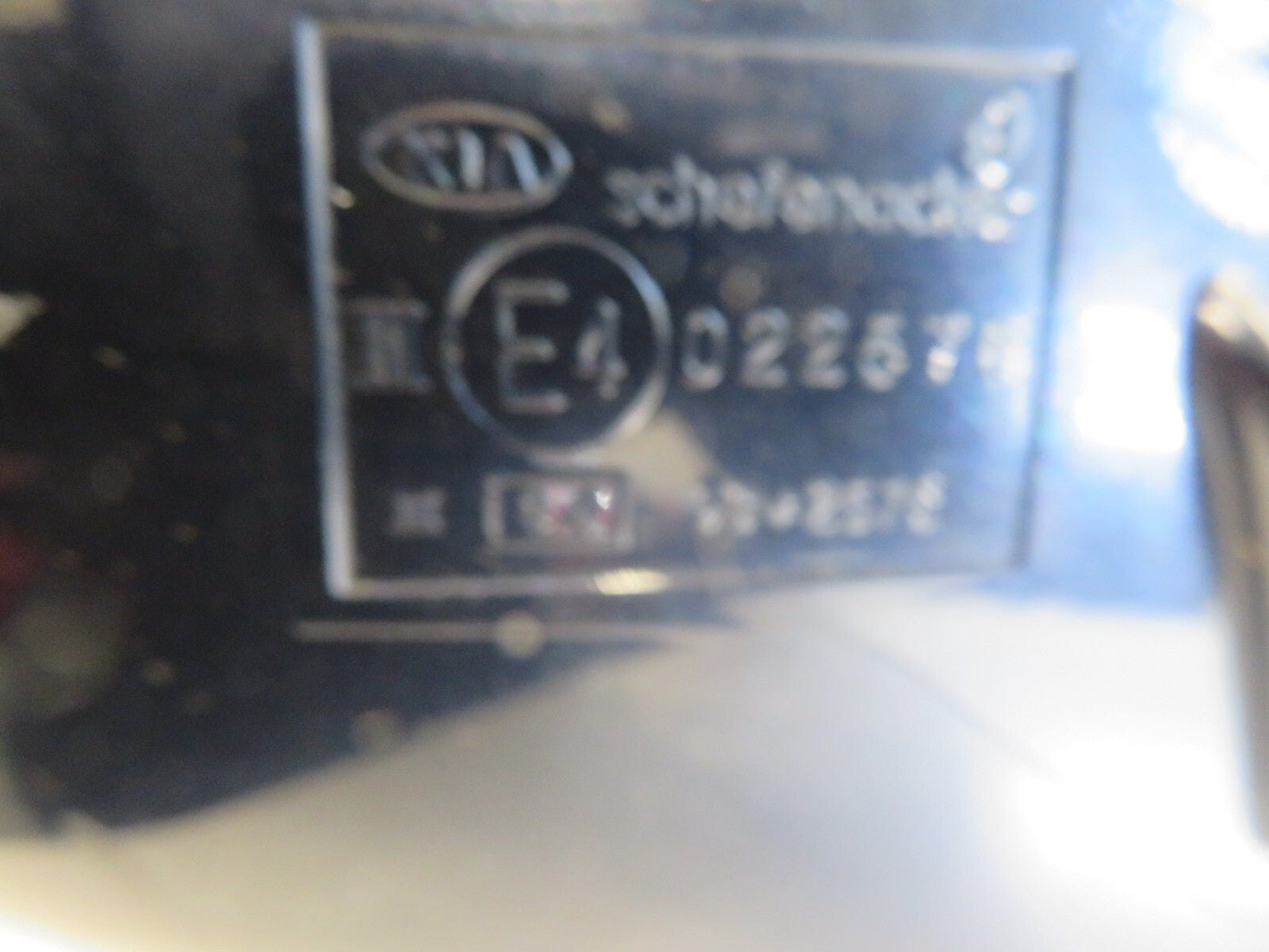 KIA CAREN NS PASSENGER DOOR WING MIRROR BLUE 2006-2010 KIAMIX1342-1