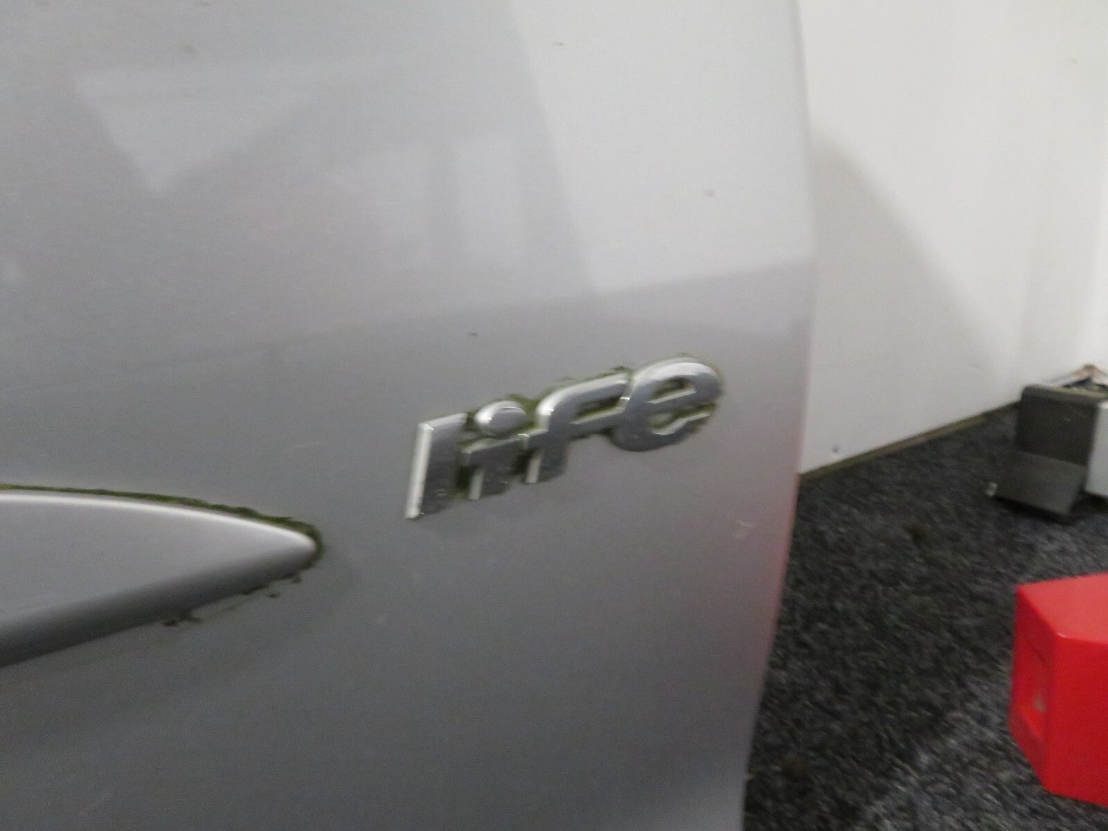 VAUXHALL CORSA D OS DRIVER SIDE DOOR WITH GLASS 3DR SILVER 2006-2010