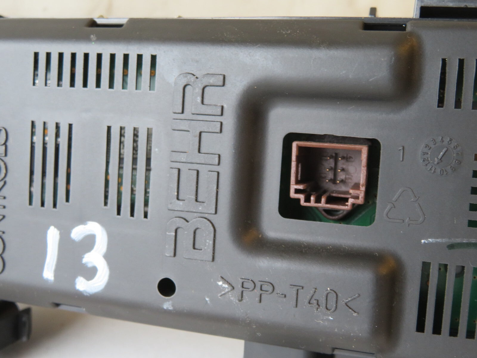 PEUGEOT 307CC HEATER CLIMATE CONTROLS 9646627977 2003-2007 AMS1016-13