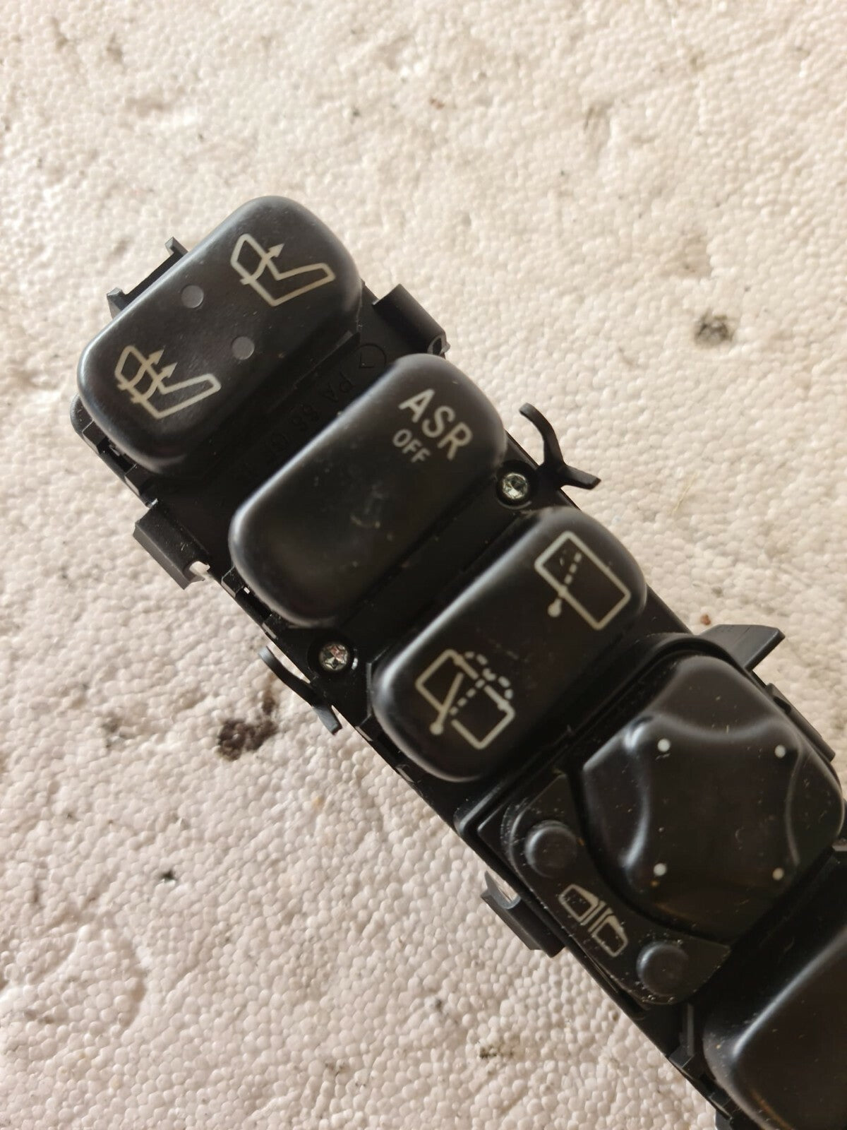 MERCEDES BENZ A160 HEATED SEAT MIRROR CONTROL SWITCHES 1997-2004
