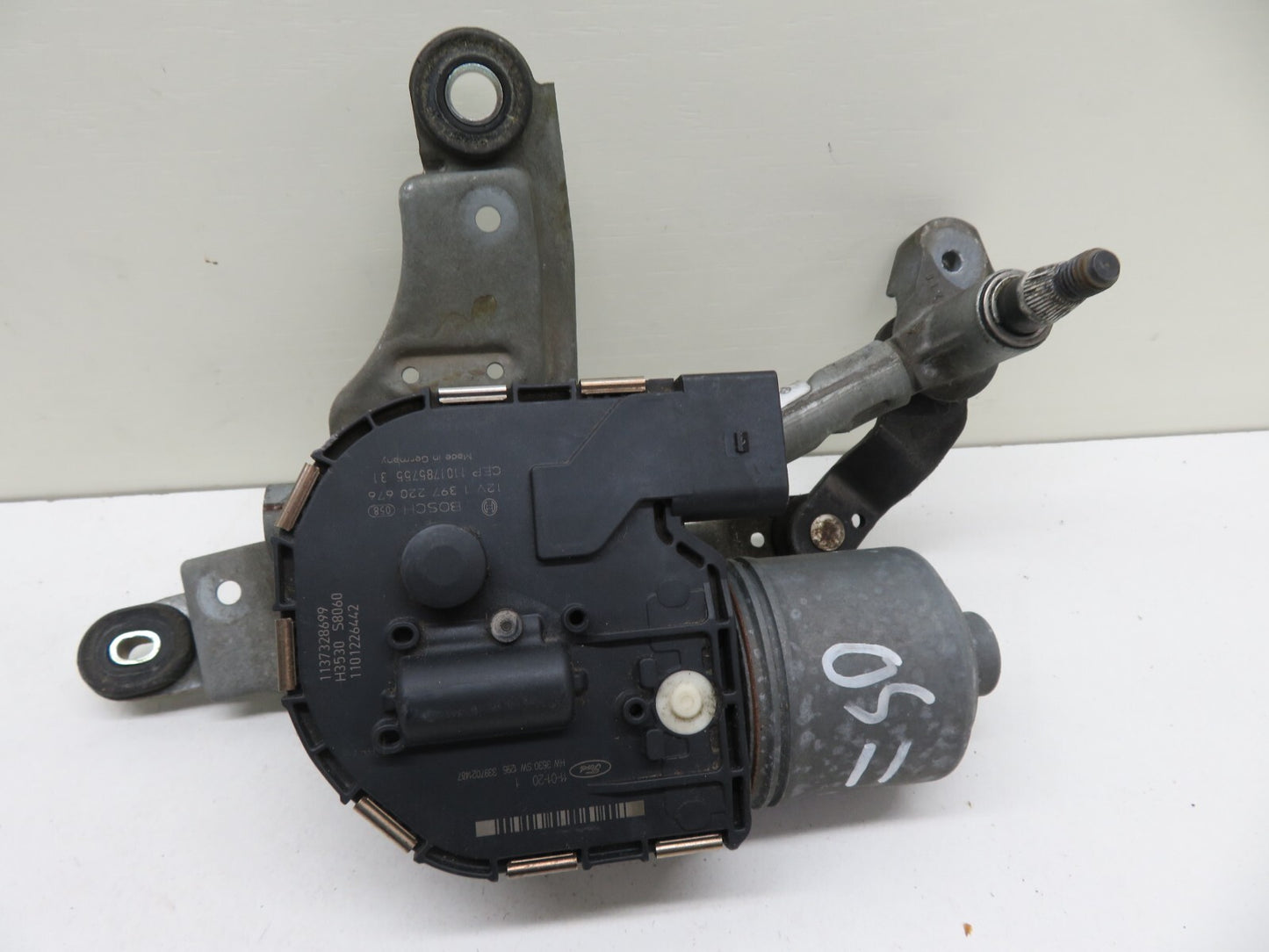 FORD SMAX OS DRIVER FRONT WIPER MOTOR 3397021487 2010-2014 #1437-11