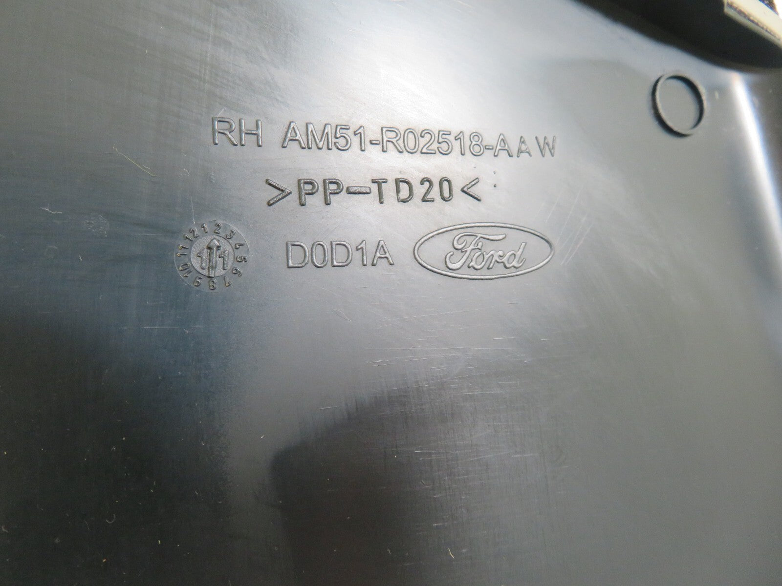 FORD C MAX GRAND OS DRIVER A PILLAR TRIM AM51-R02518-AAW 2011-2015 BK1343