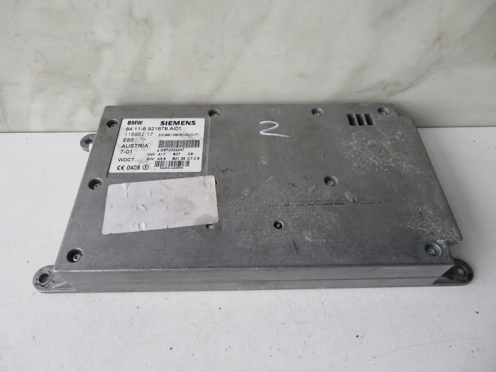 BMW 7 SERIES E65 E66 PHONE TRANSMITTER RECEIVER 6921679 2001-2008 AMS1429-2