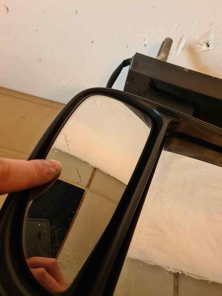 CITROEN RELAY OS DOOR WING MIRROR 2007-2011 A55 (SEE PHOTOS, DAMAGE)