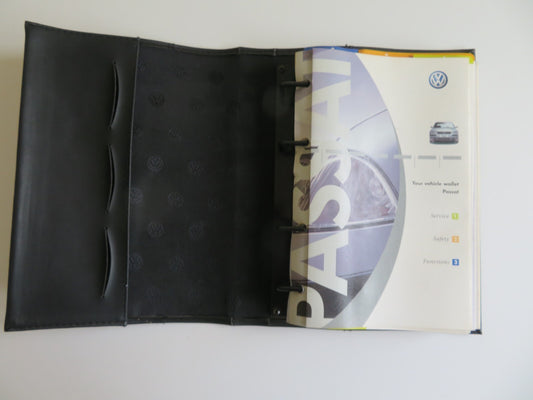 VOLKSWAGEN VW PASSAT OWNERS MANUAL WITH FOLDER 2001-2005 HM4-23