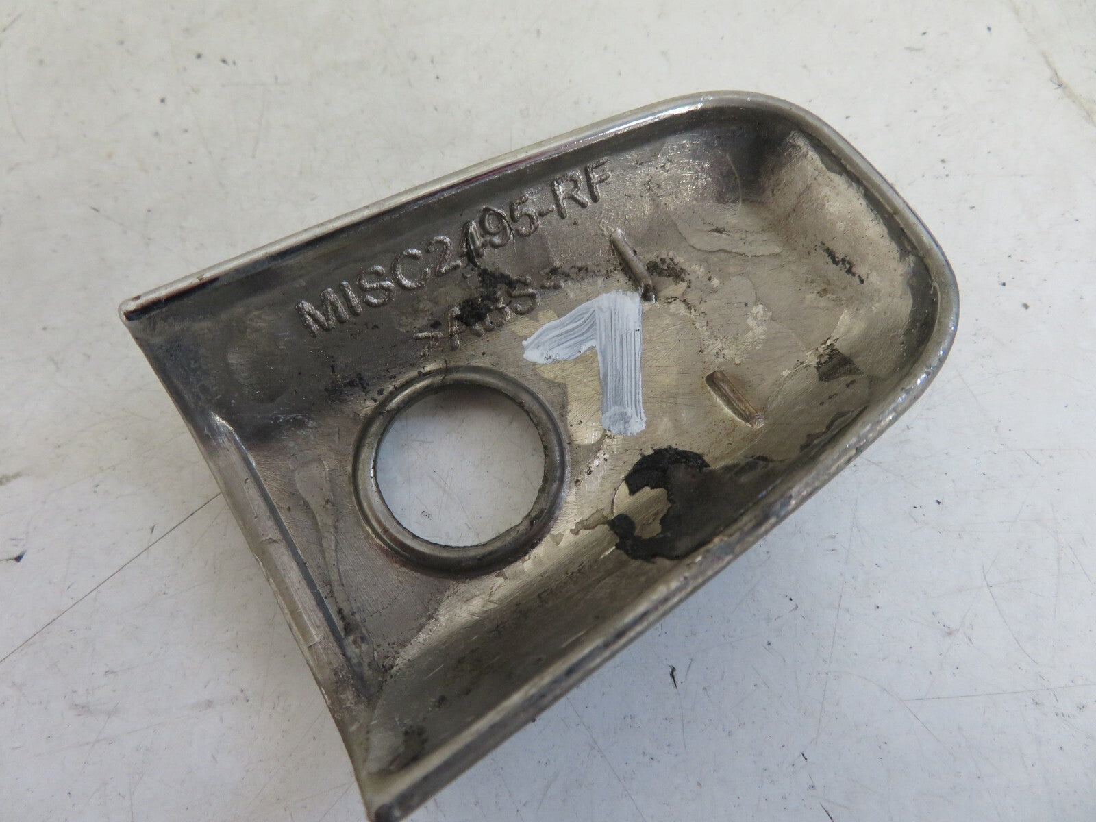 PEUGEOT 4007 OS DRIVER DOOR LOCK COVER 2007-2012 1630-7