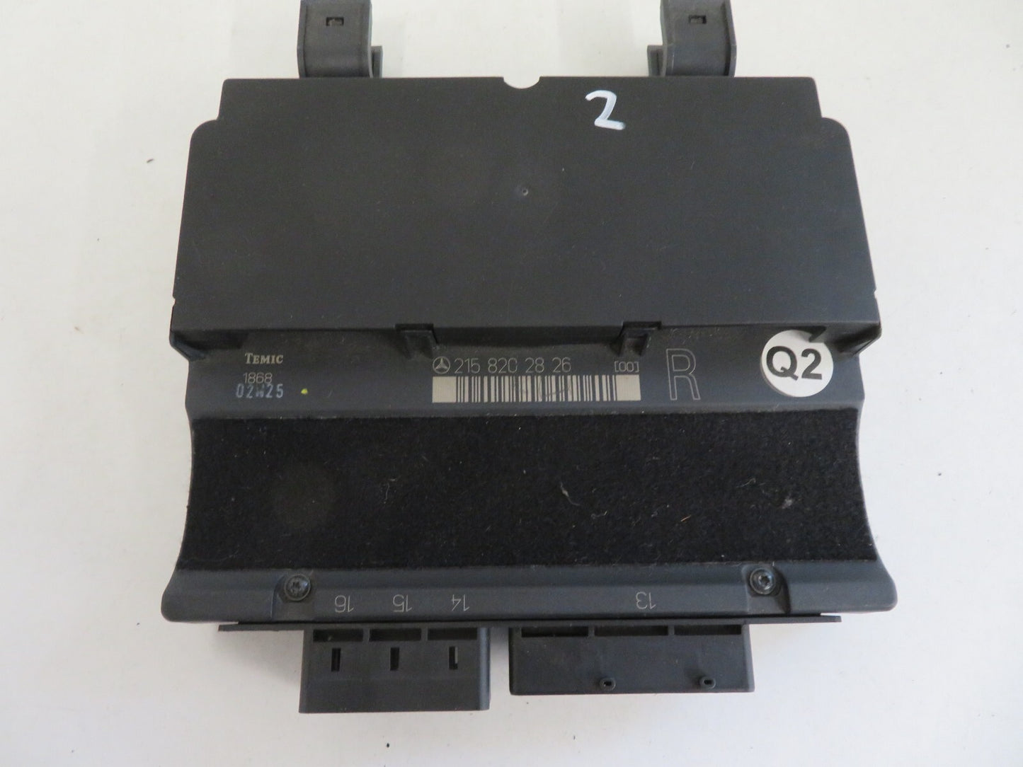 MERCEDES BENZ CL CLASS W215 OS DRIVER SEAT MODULE 2158202826 00-06 MIX1715-2