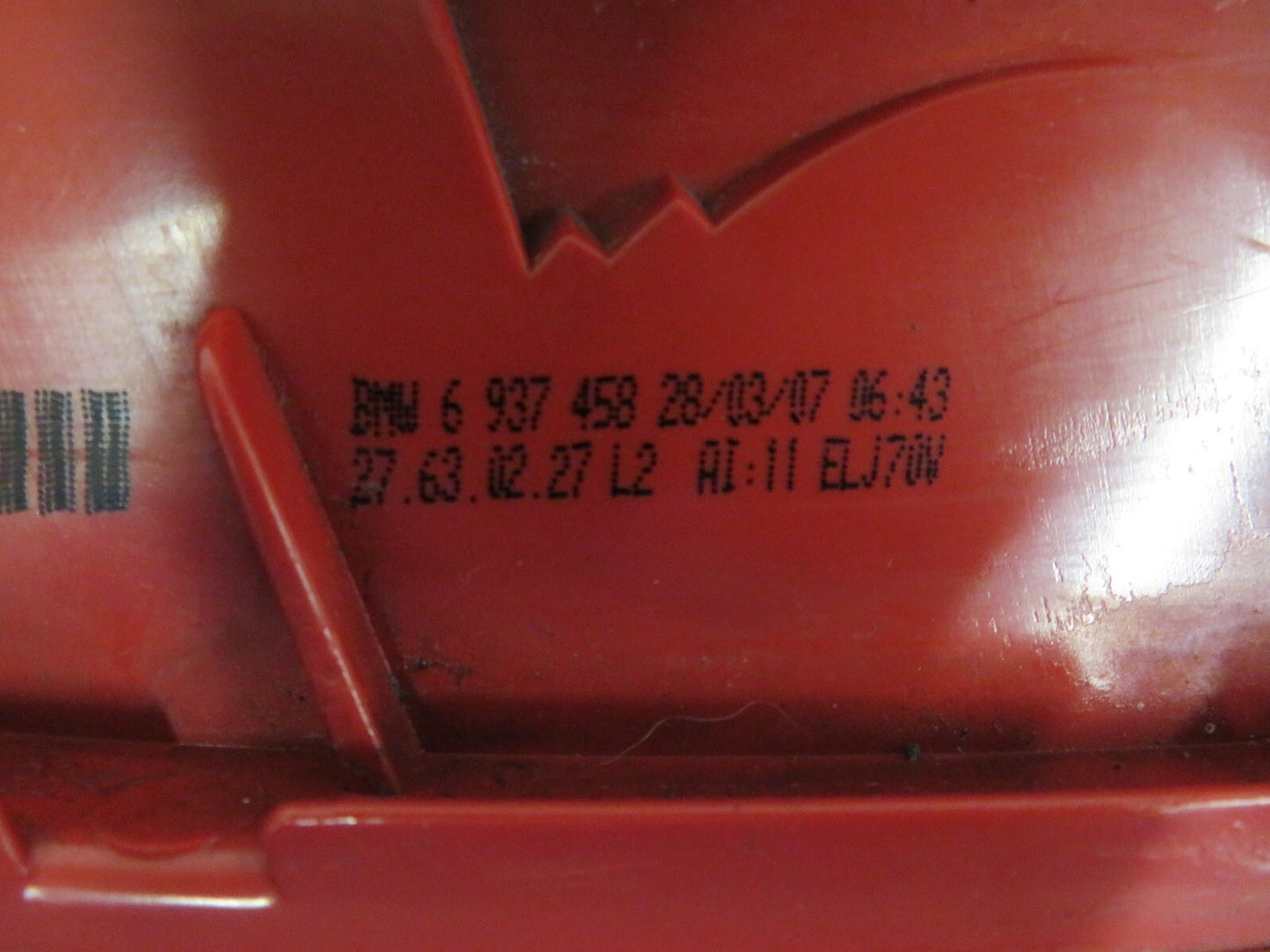 BMW 3 SERIES E90 SALOON OS DRIVER REAR TAIL LIGHT 6937458 2004-2008 MIX1517-4