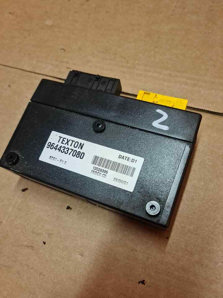 PEUGEOT 206 ROOF CONTROL MODULE 9644337080 00-07 A71-2