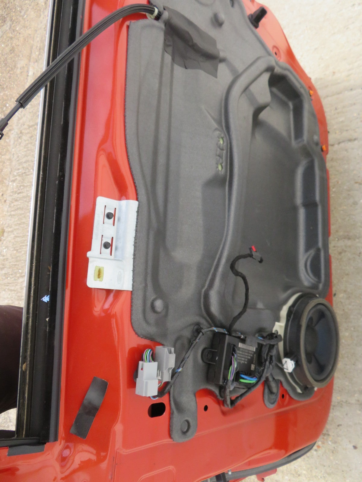 FORD CMAX C MAX OSF FRONT DRIVER DOOR IN ORANGE 2010-2015 (SEE PHOTOS)