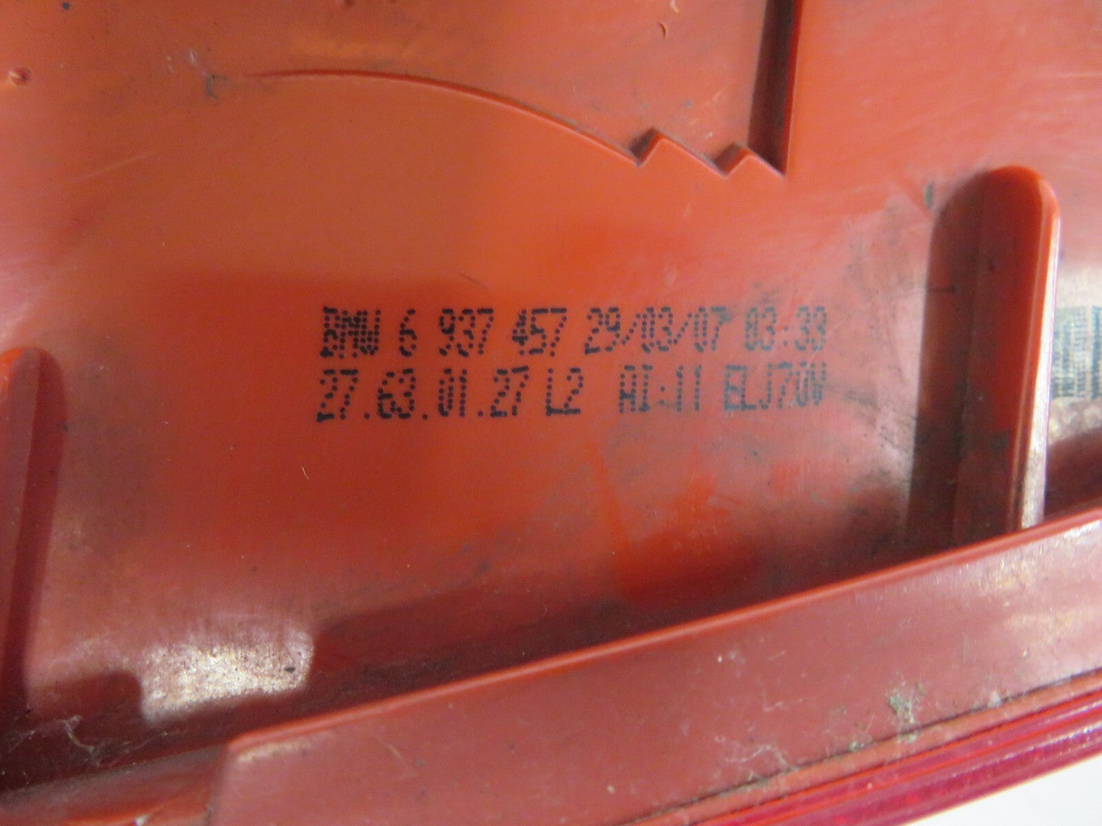 BMW 3 SERIES E90 SALOON NS PASSENGER REAR TAIL LIGHT 6937457 2004-2008 MIX1517-5