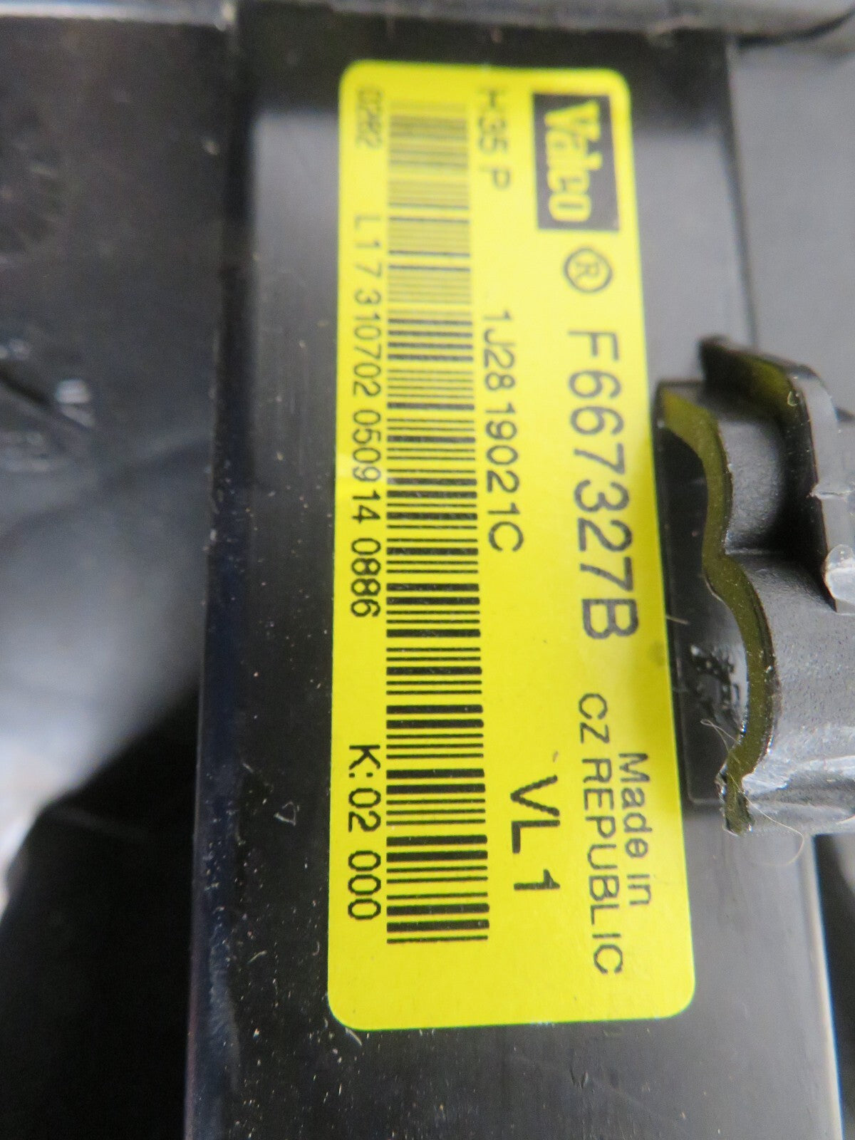 VOLKSWAGEN VW BEETLE HEATER BLOWER MOTOR RESISTOR 11J2819021C 1998-2005 1342-2-3